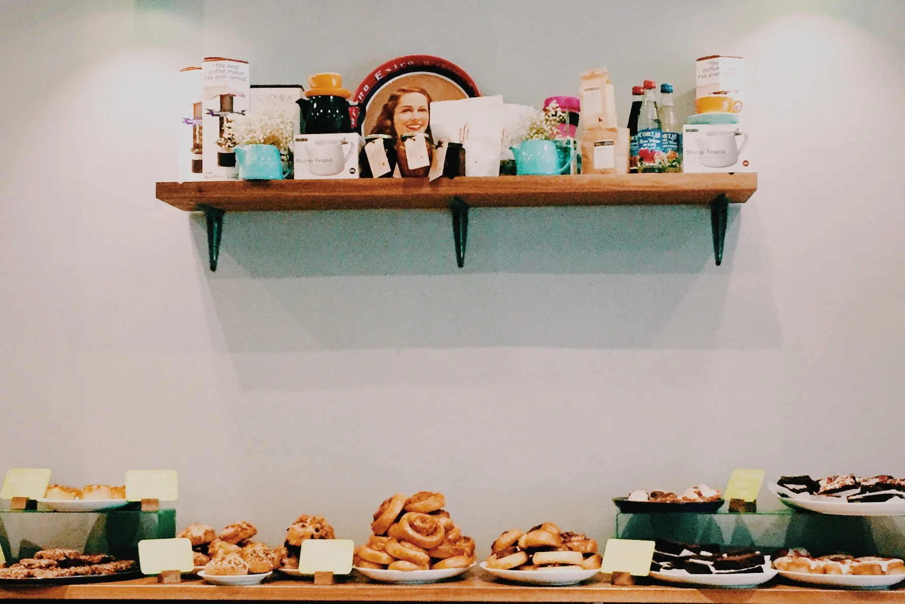 Mouth-watering pastries at Brother Hubbard