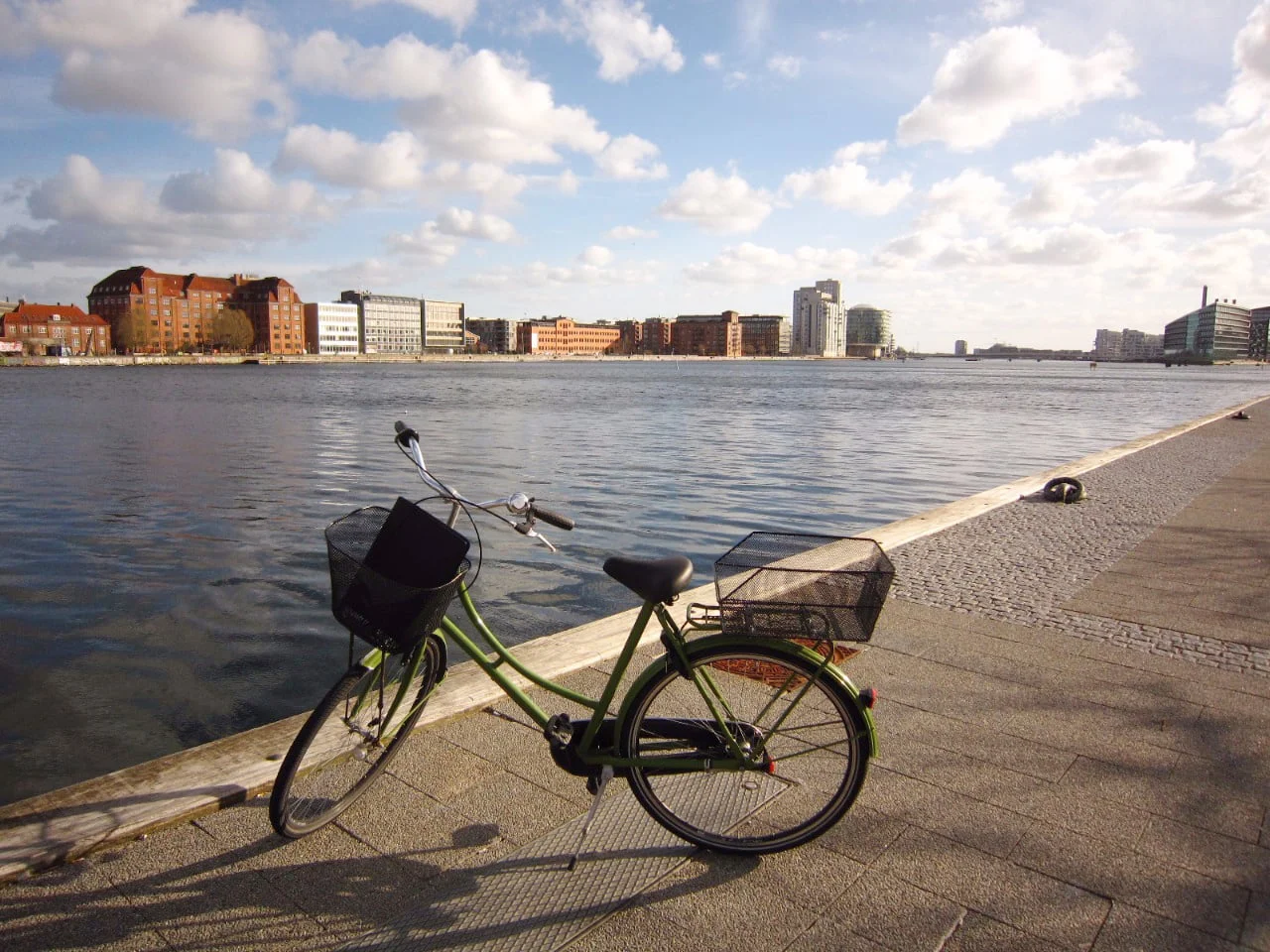 My bike on Islands Brygge