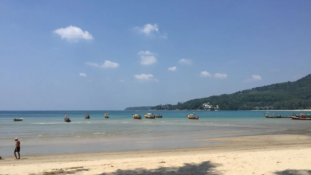 First beach of the trip!