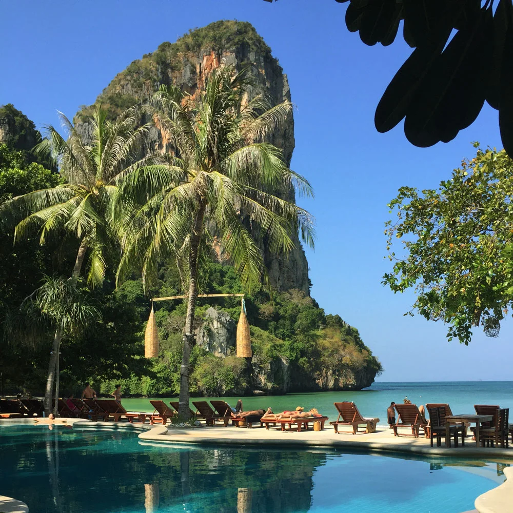 Nice view from the pool