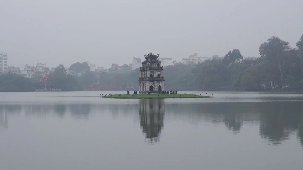 Turtle Tower (called after the legend of the Golden Turtle). Unfortunately, there are not many turtles left here.