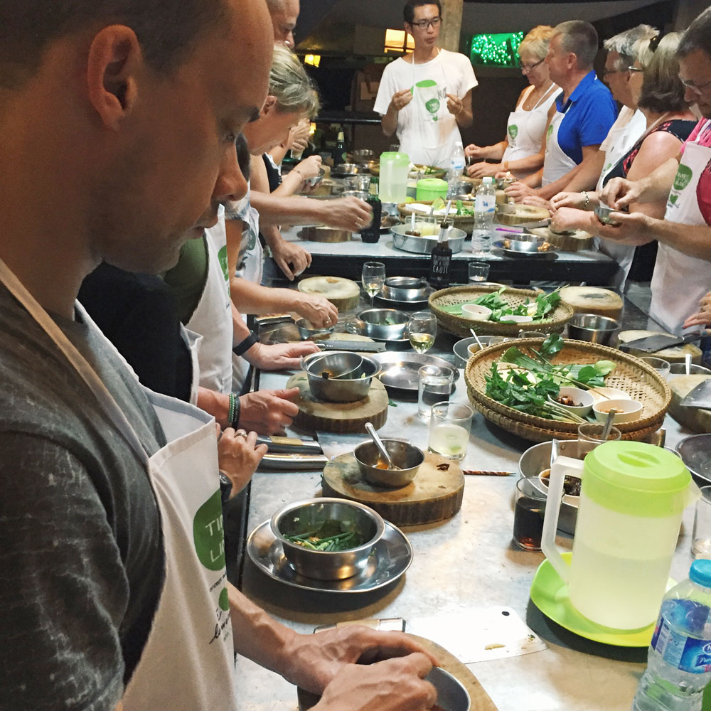 The cooking class