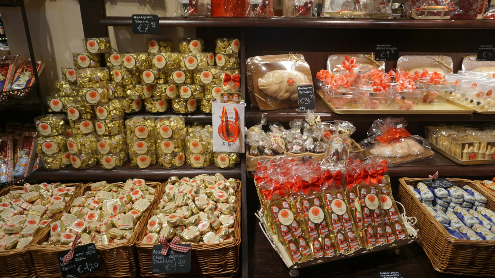 All the marzipan you could want at Die Lübecker Marzipan-Speicher!