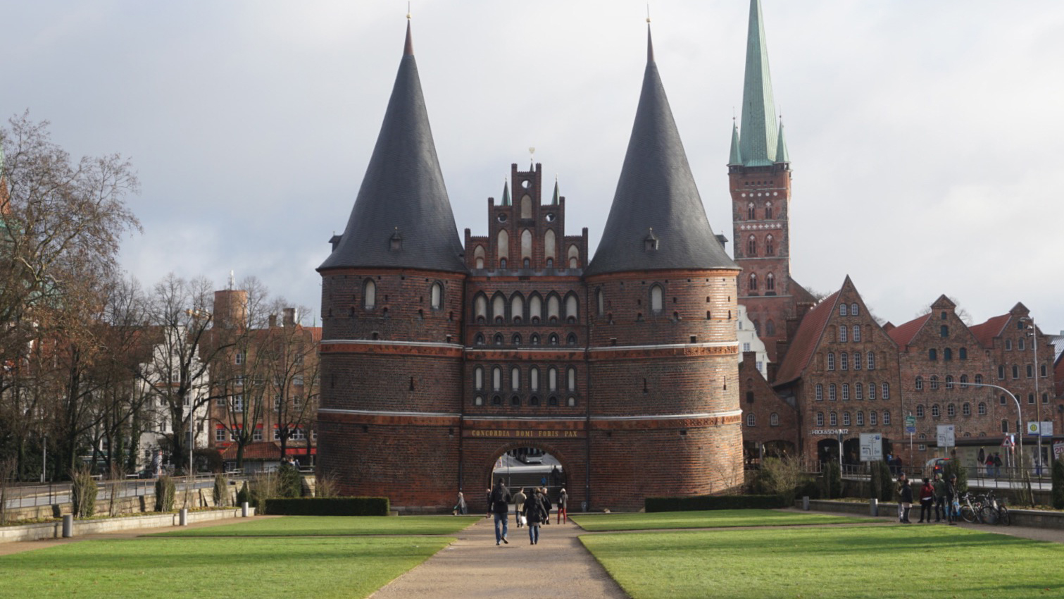 The tower entrance to the old city