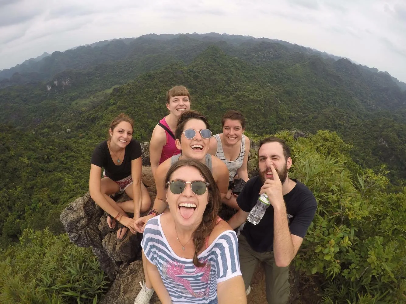 Hiking on Cat Ba Island