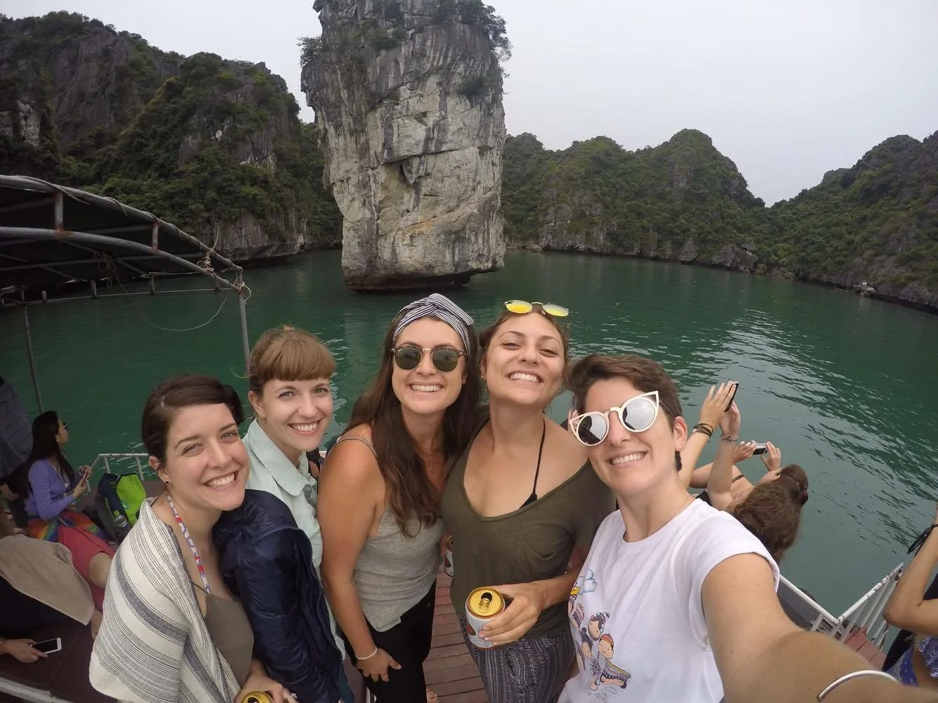 The four smart, funny, amazing women I spent a few weeks with