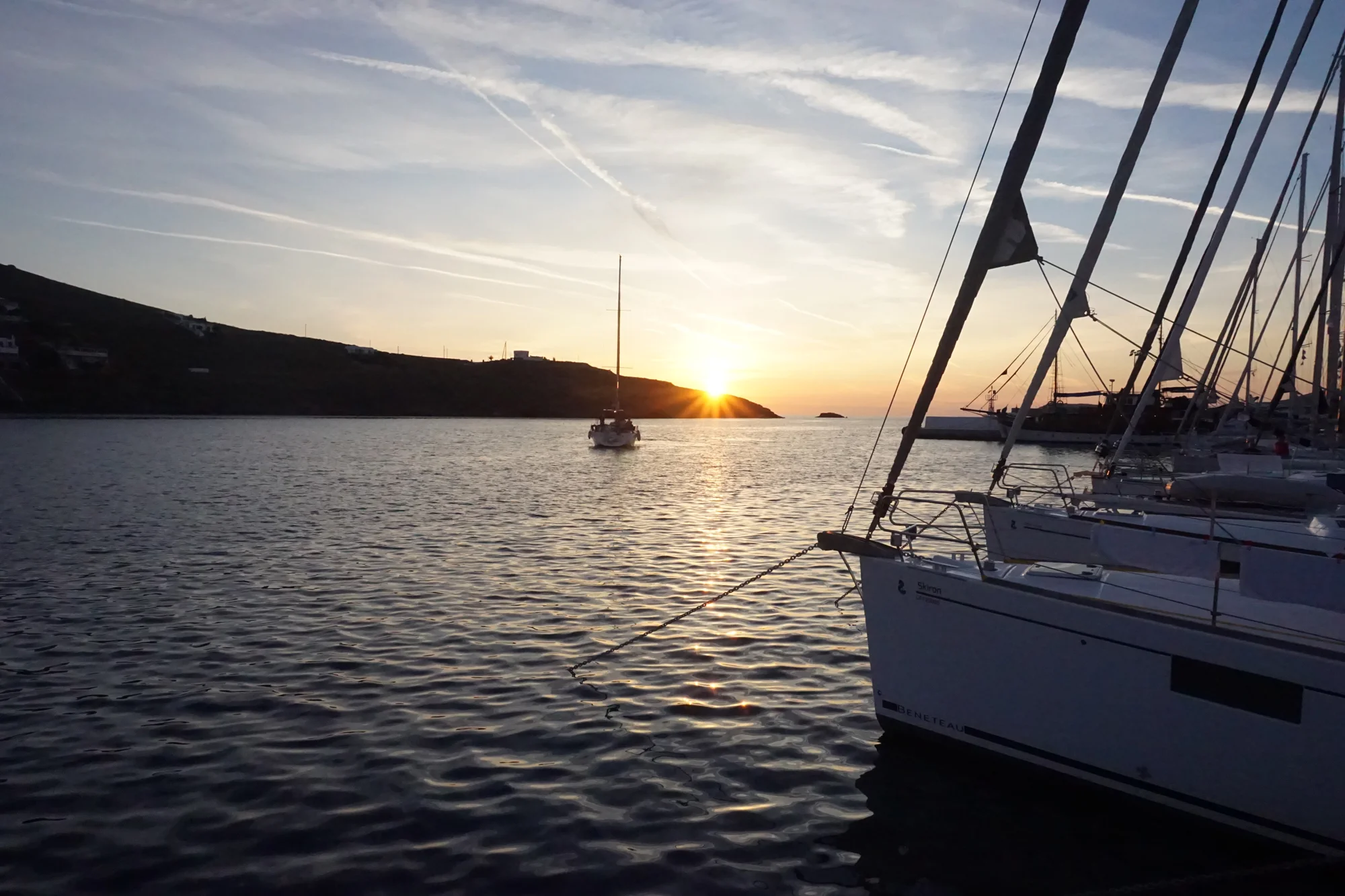 Sailing in the Aegean Islands