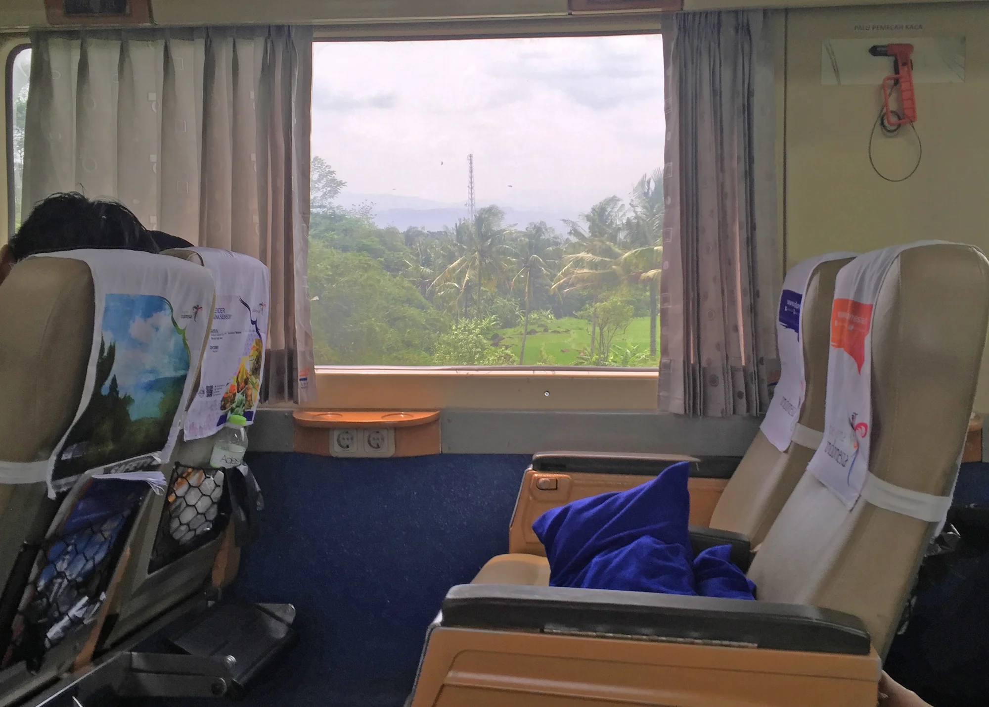 Another interior shot of executive class