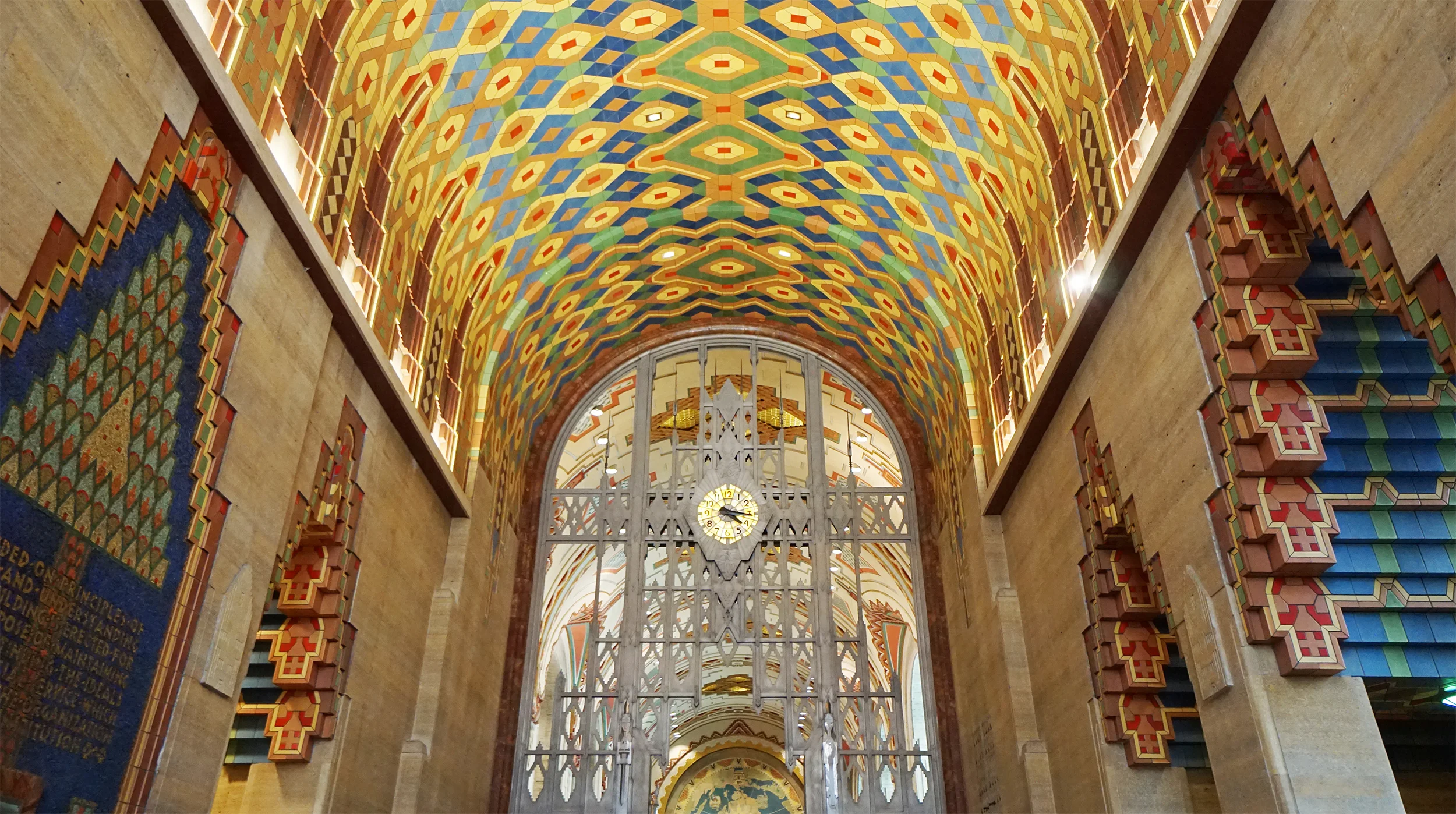 The Guardian Building interior lobby
