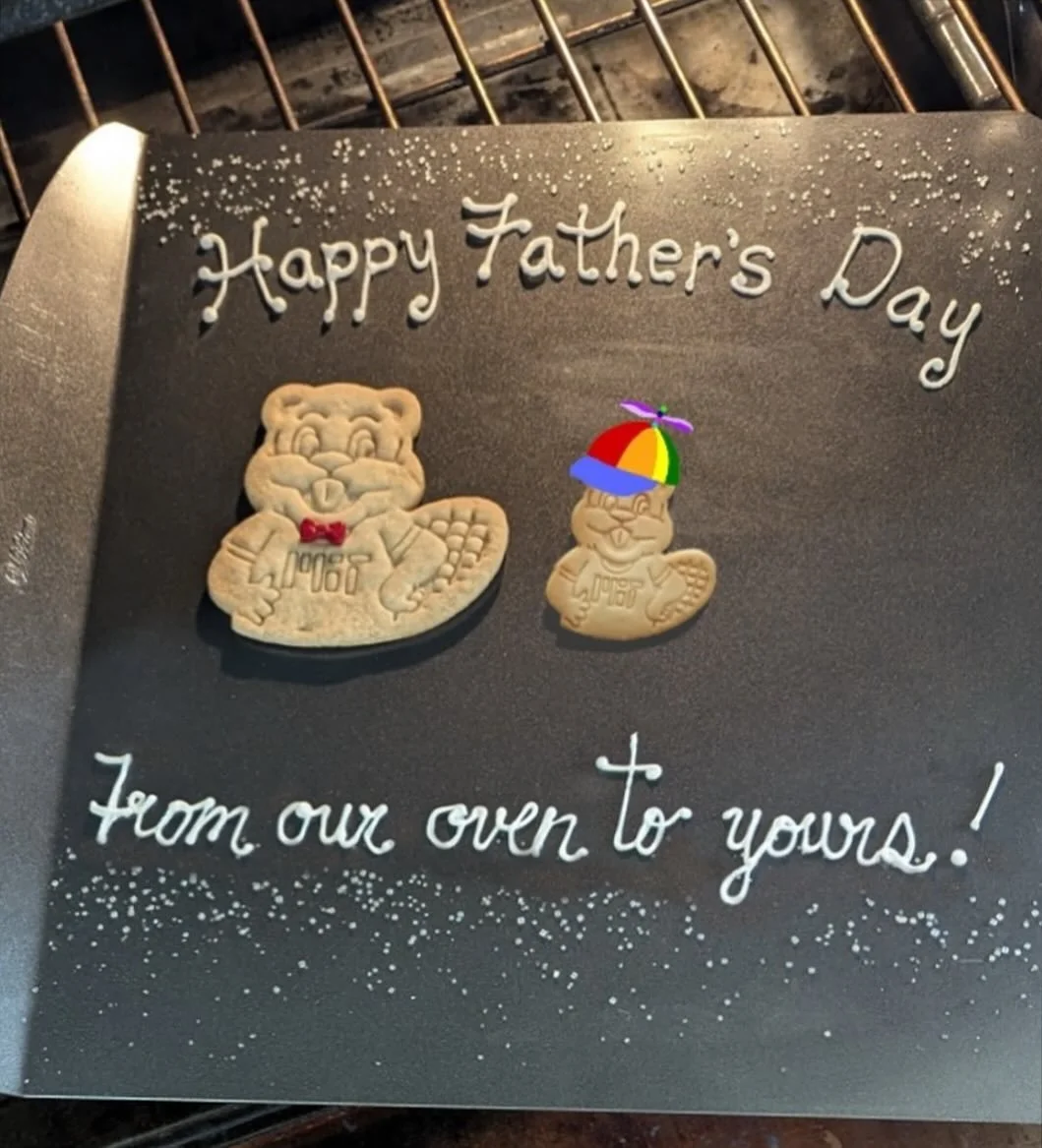 To dads, uncles, grandads and all the guys who give their kindness and love, Happy Father&rsquo;s Day!

#happyfathersday #sugarcookies #timthebeaver #timthebeavercookies #royalicing