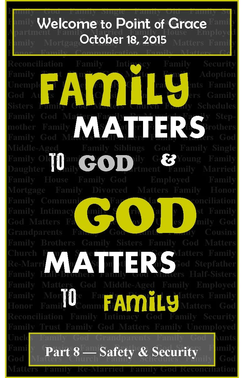 Family Matters - Security and Safety