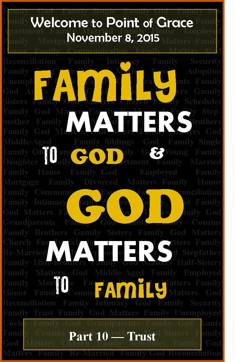 Family Matters - Trust
