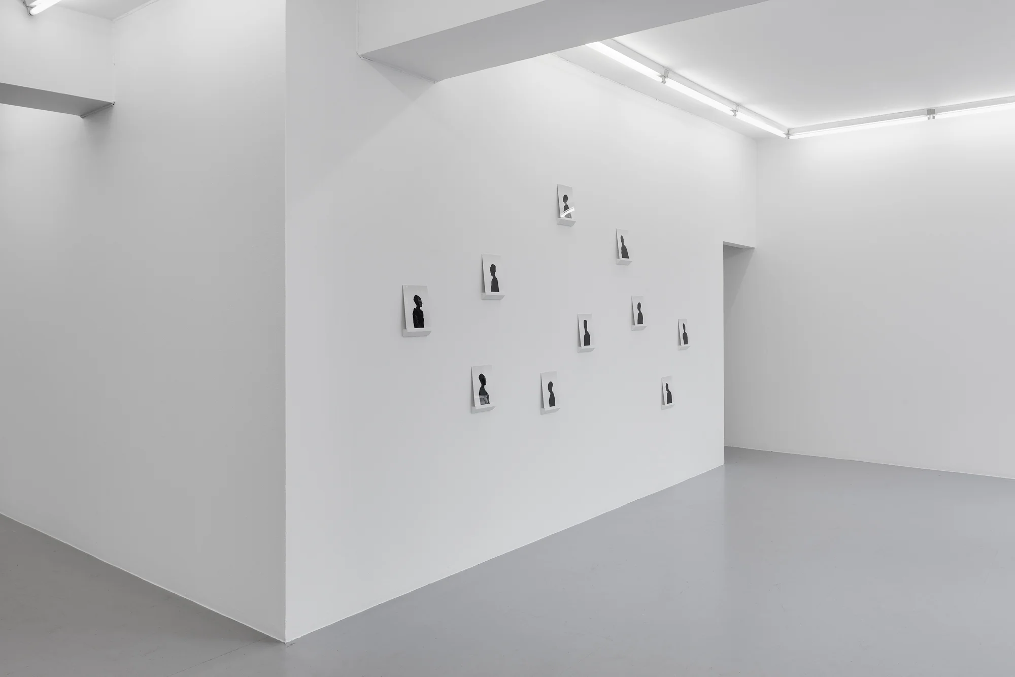 Installation of Laments , 2014 by Bettina von Zwehl part of the exhibition Album 31 and other works at Fotogalleriet, Oslo , 20.03.2015 - 10.05.2015