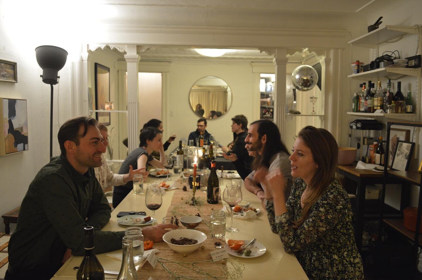 We&rsquo;re back! The Kino Soir&eacute;e re-launch dinner was a huge success, filled with wonderful people, conversation, food &amp; wine. I&rsquo;m over the moon to be bringing this back. Thank you to all the incredible filmmakers who came out! 
.
F