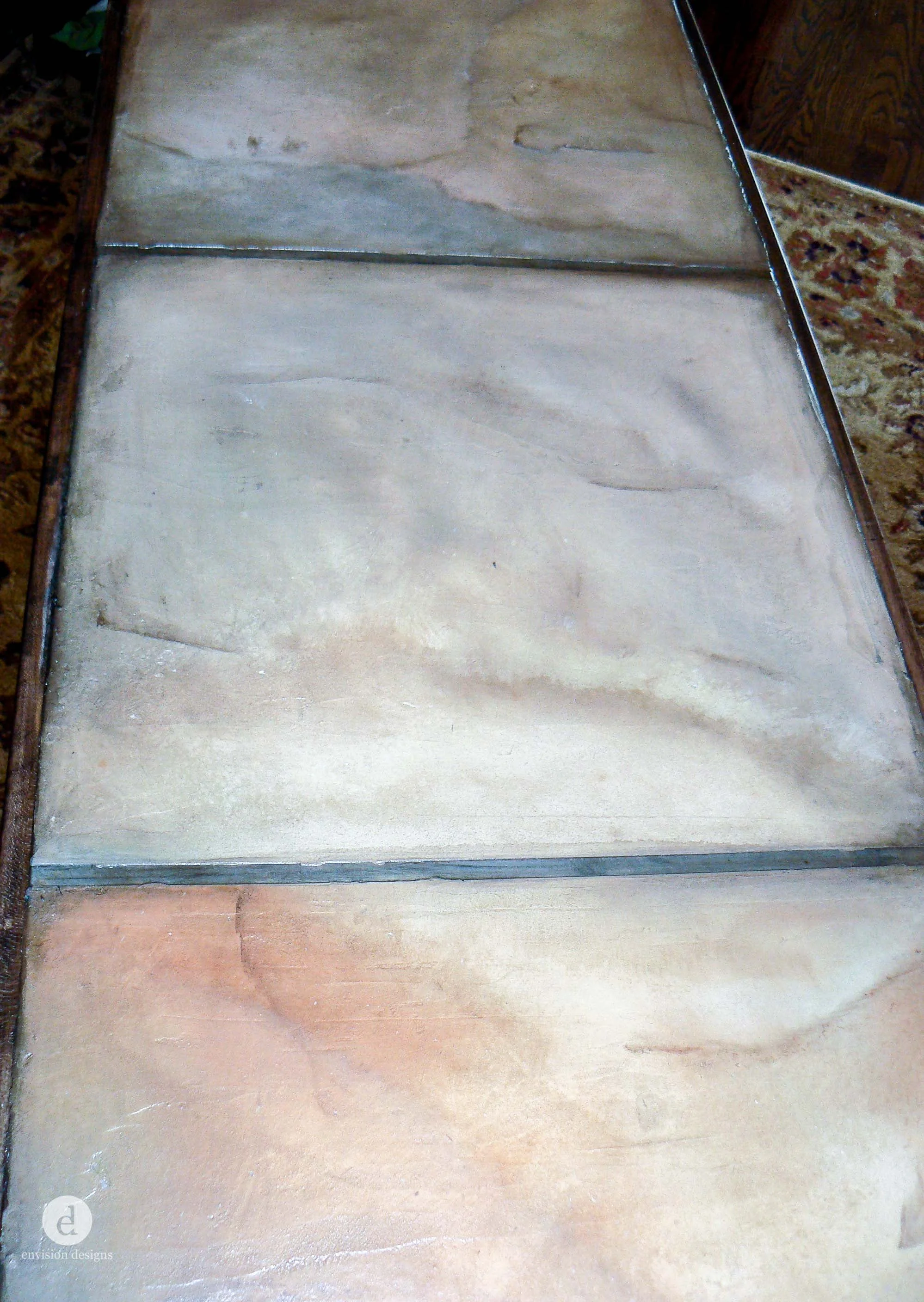 Faux Painted Side Table
