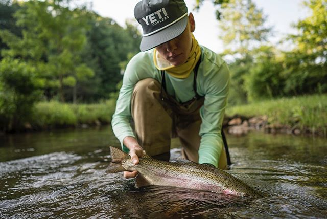 @truett_maund doin work Summer 2019. Always a blast fishing him + pops. Hope you are well brother and living right in that college life. #flyshopco #flyfishing #troutcapital #craftedforchaos #builtforthewild #ctsfishing #cortlandline