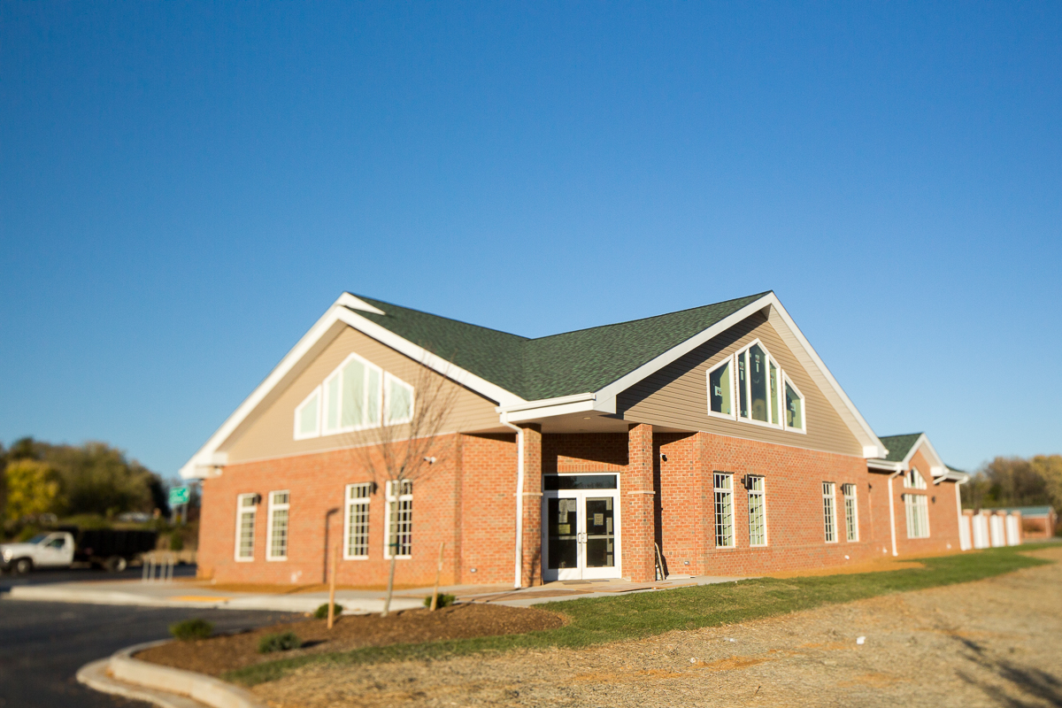 Exterior of Jefferson Veterinary Hospital, located in Frederick County, MD