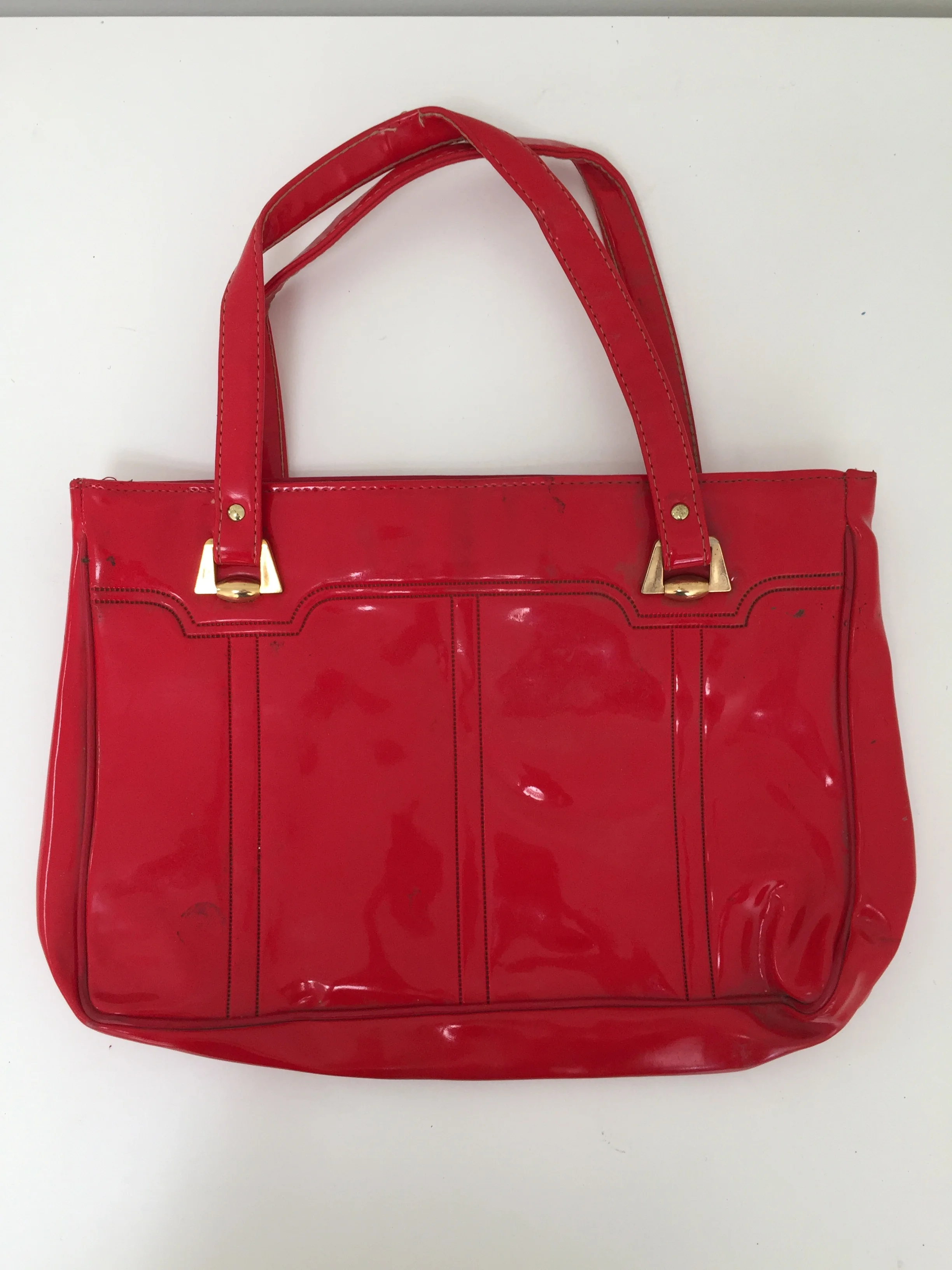 Red Patent Purse