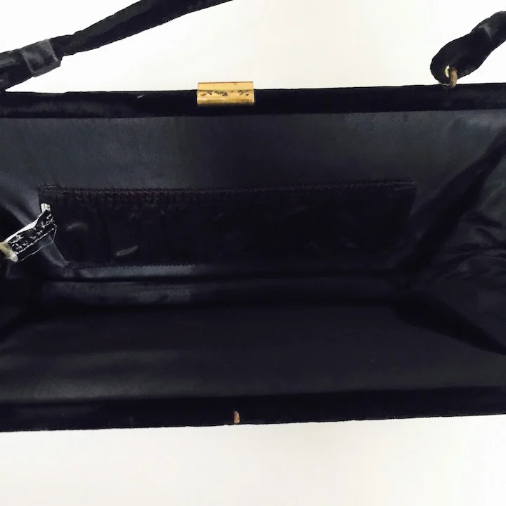 Vintage Velvet Handbag by Souré