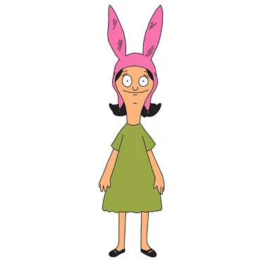 Mom Kids Cute Rabbit Ears Hat Bob's Burgers Louise Cosplay Costume