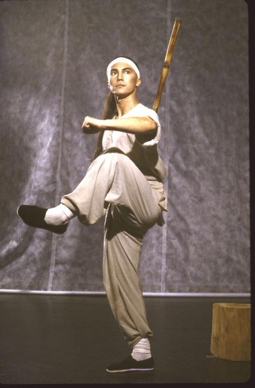 Actor John Lone. Photo by Martha Swope for the Public Theatre, Courtesy NYPL