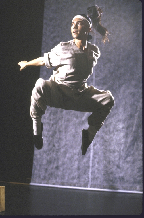Actor John Lone. Photo by Martha Swope for the Public Theatre, Courtesy NYPL