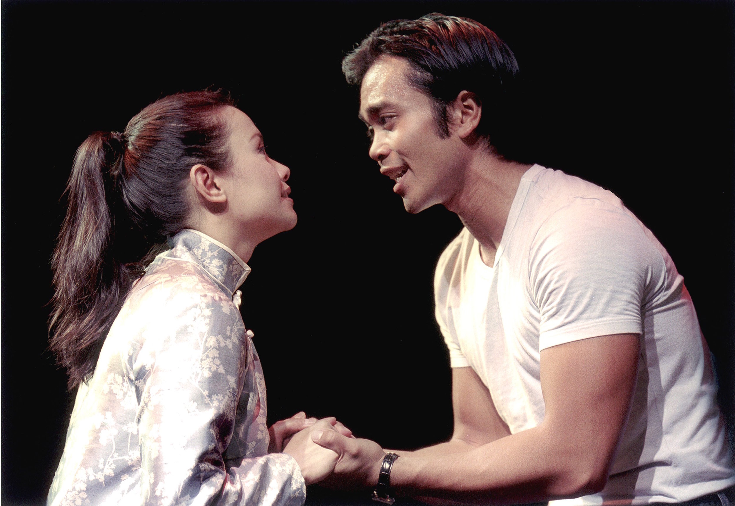 Lea Salong and Jose Llana. Photo by Craig Schwartz for the Mark Taper Forum, 2001