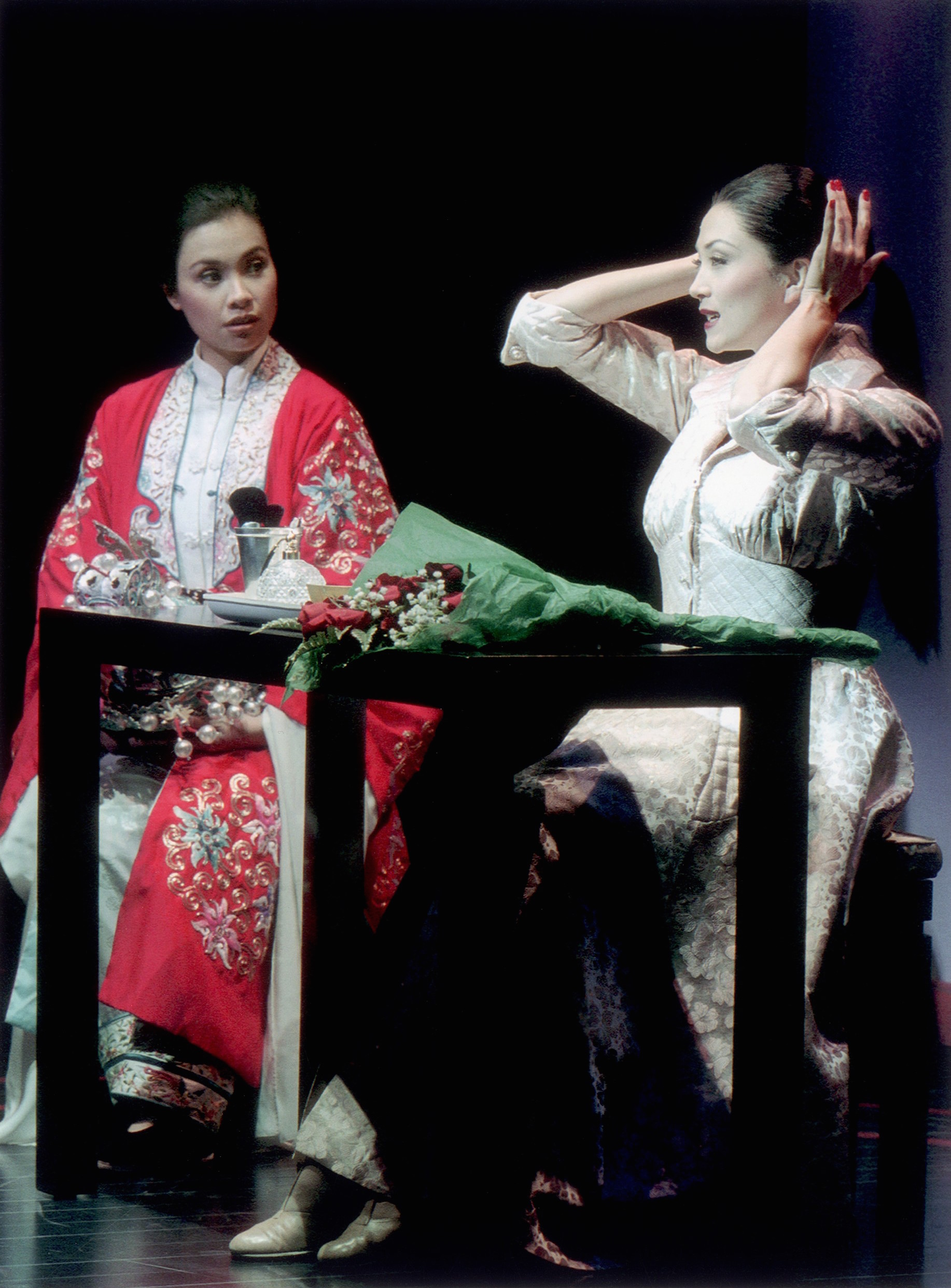 Lea Salonga and Sandra Allen. Photo by Craig Schwartz for the Mark Taper Forum, 2001