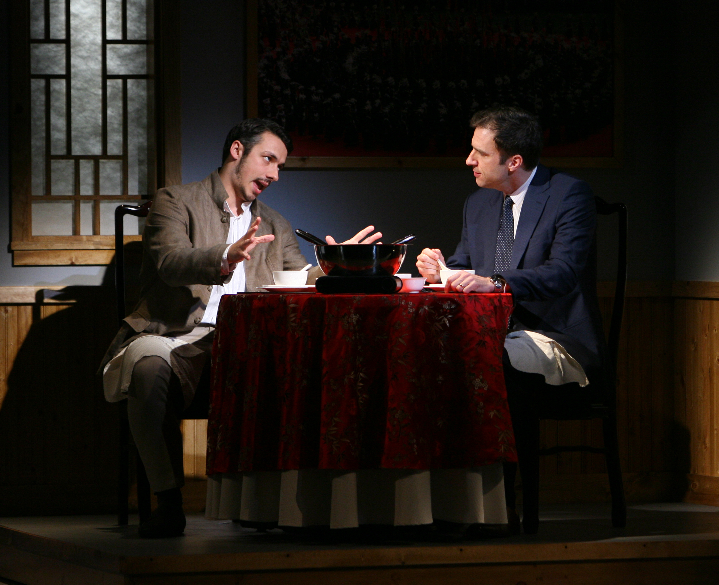 Stephen Pucci和James Waterson. Eric Y. Exit摄于古德曼剧院，2011