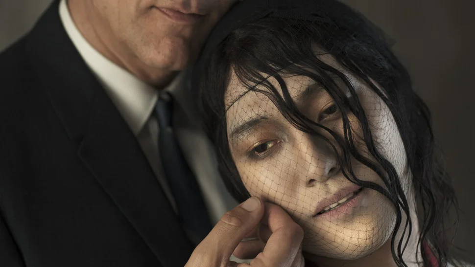 Clive Owen and Jin Ha in M. Butterfly Josef Astor