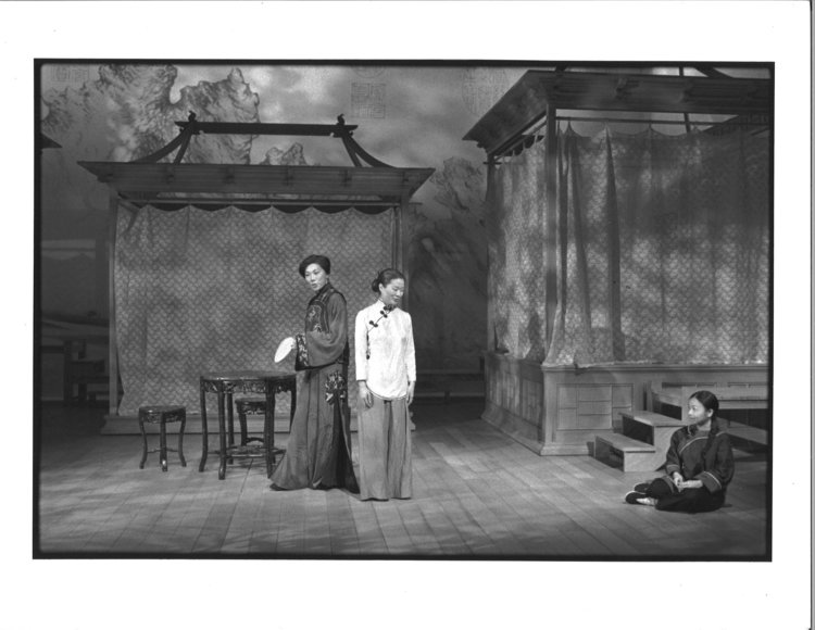 Jodi Long, Lianna Pai, and Julyana Soelistyo Photo by Michal Daniels, from The Public Theater production in 1996.