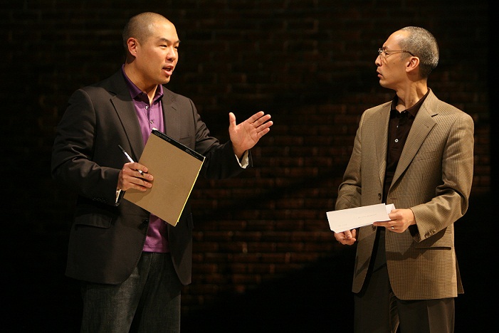  Hoon Lee and Francis Jue. Photo by Michal Daniel for the Public Theatre, 2007 