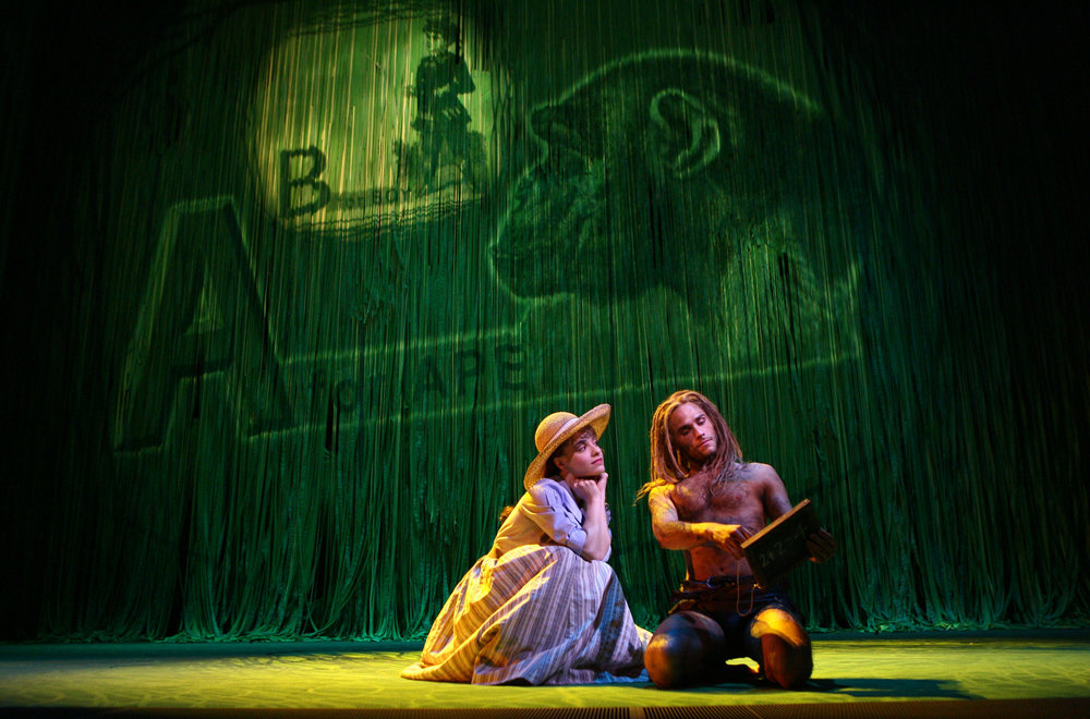 Jenn Gambatese and Josh Strickland TARZAN®_ photo by Joan Marcus. ©DISNEY 2006