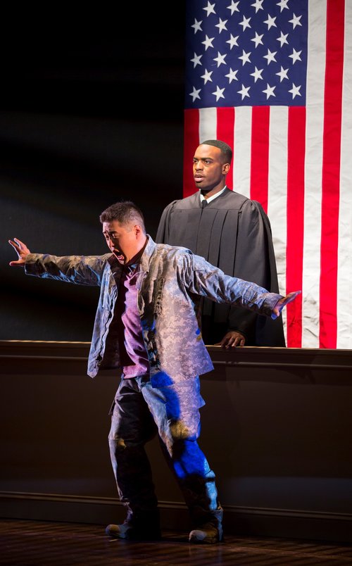 Andrew Stenson as Danny Chen. Photo by Scott Suchman for the Washington National Opera, 2015