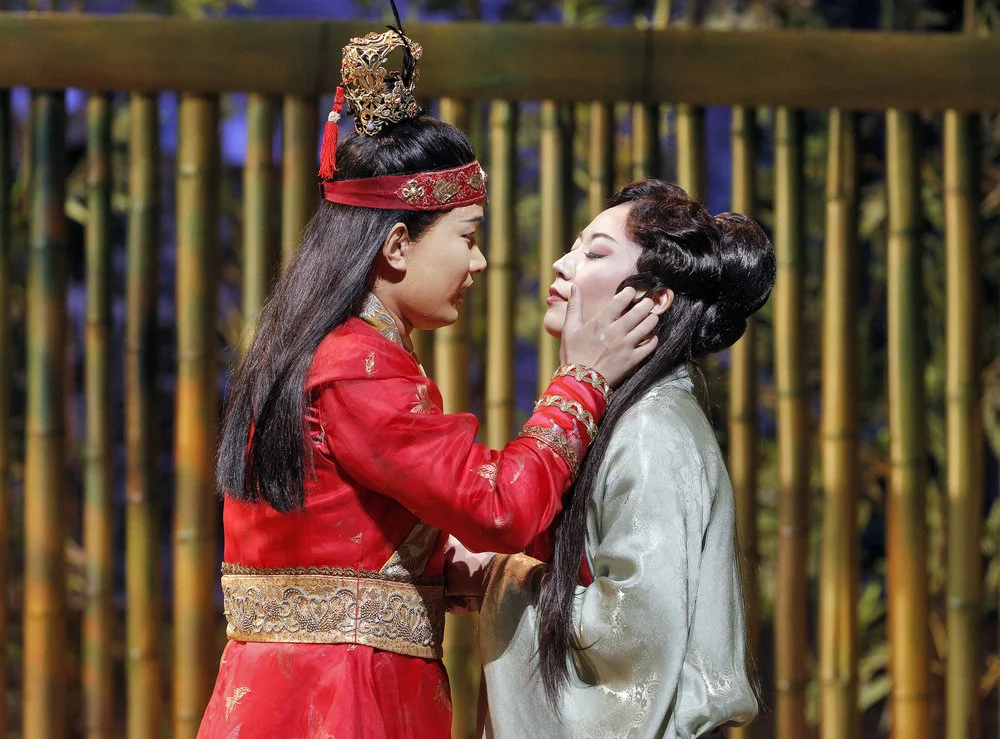 Yijie Shi and Pureum Jo. Photo by Cory Weaver for the San Francisco Opera.