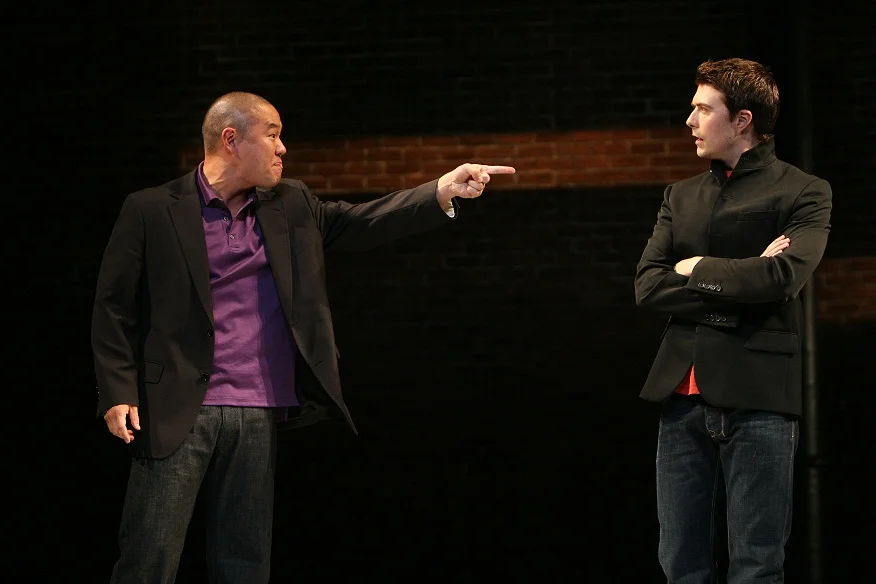 Hoon Lee 和 Noah Bean. Michal Daniel 2007年拍摄于公共剧院