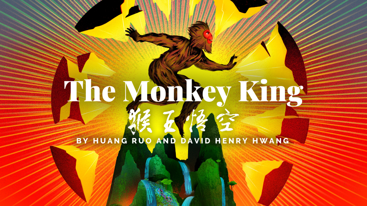 The Monkey King, beloved figure from Chinese mythology, swings onto the stage in San Francisco