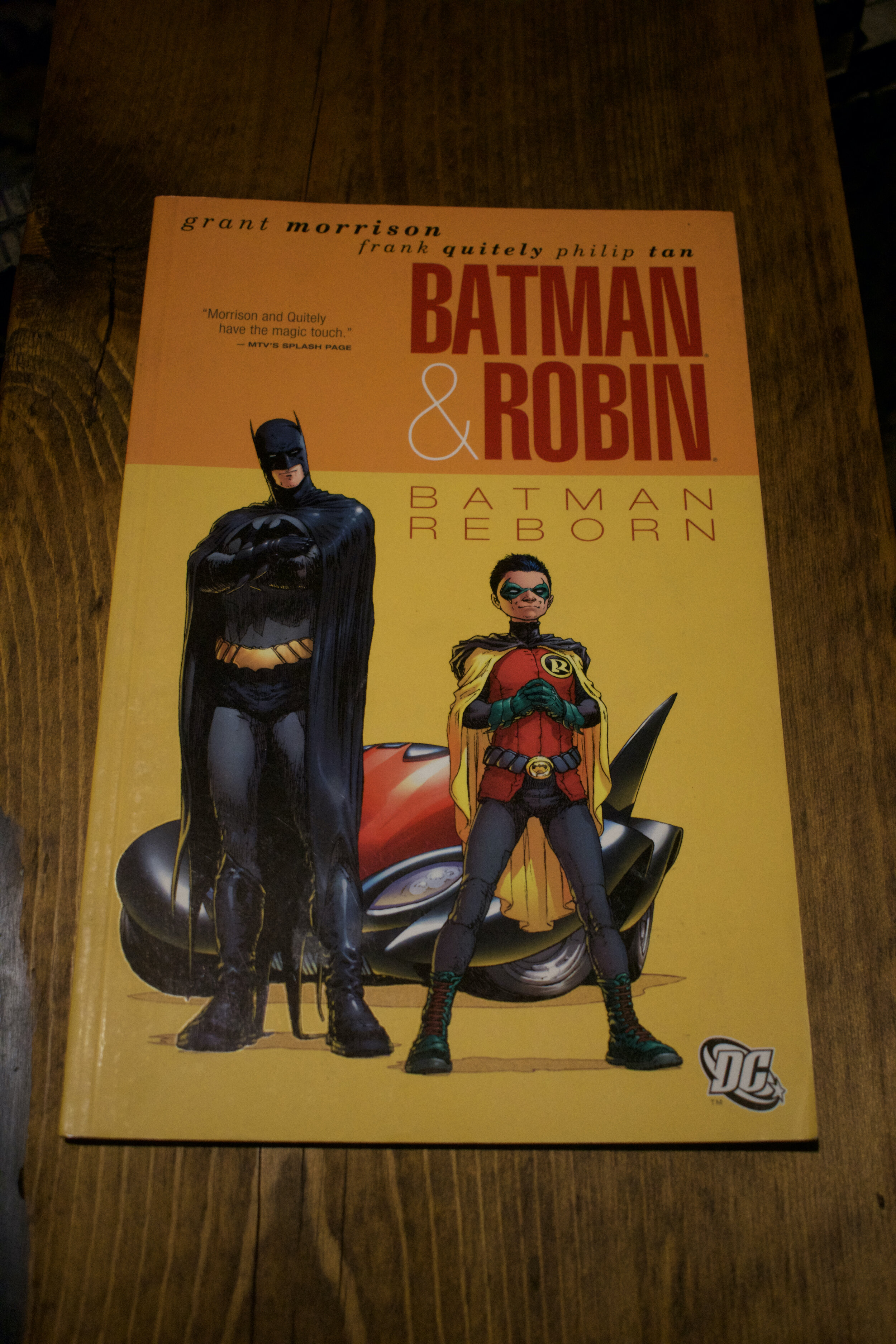 Batman and Robin: Batman Reborn by Grant Morrison Stain'd Arts