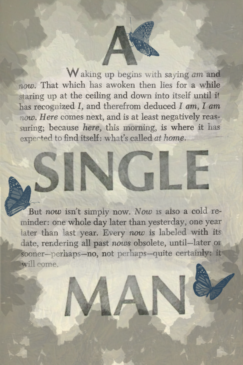 A Single Man I