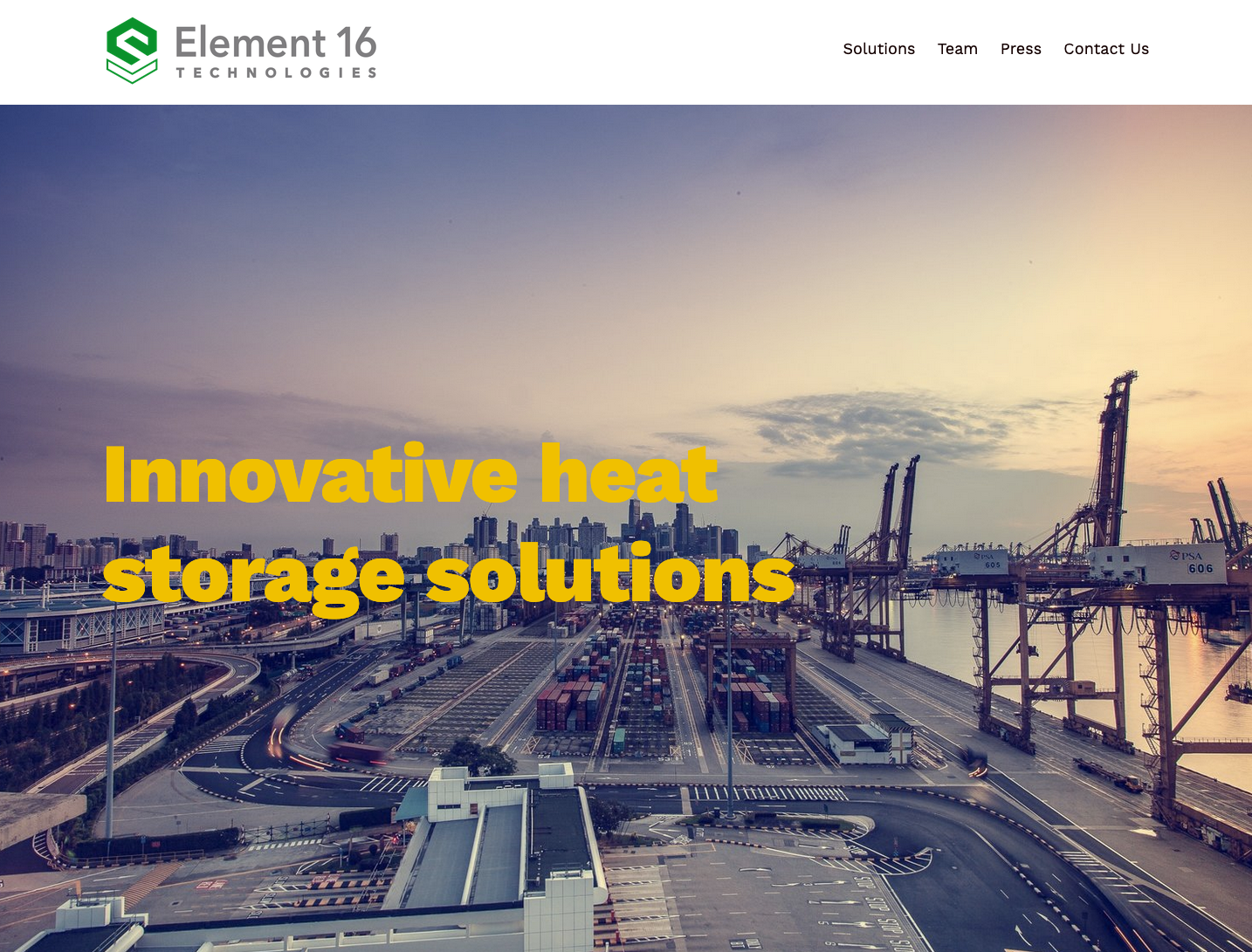 The goal in this project was to ensure this clean energy start-up’s online presence would endorse the product. I re-hauled website to focus in on brand messaging, delivering a clear & concise pitch to potential partners and investors.