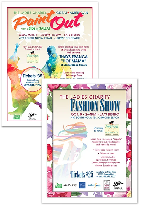 ambersands Rob Stiene special event graphic design amber Sands Creative Ormond Beach FL