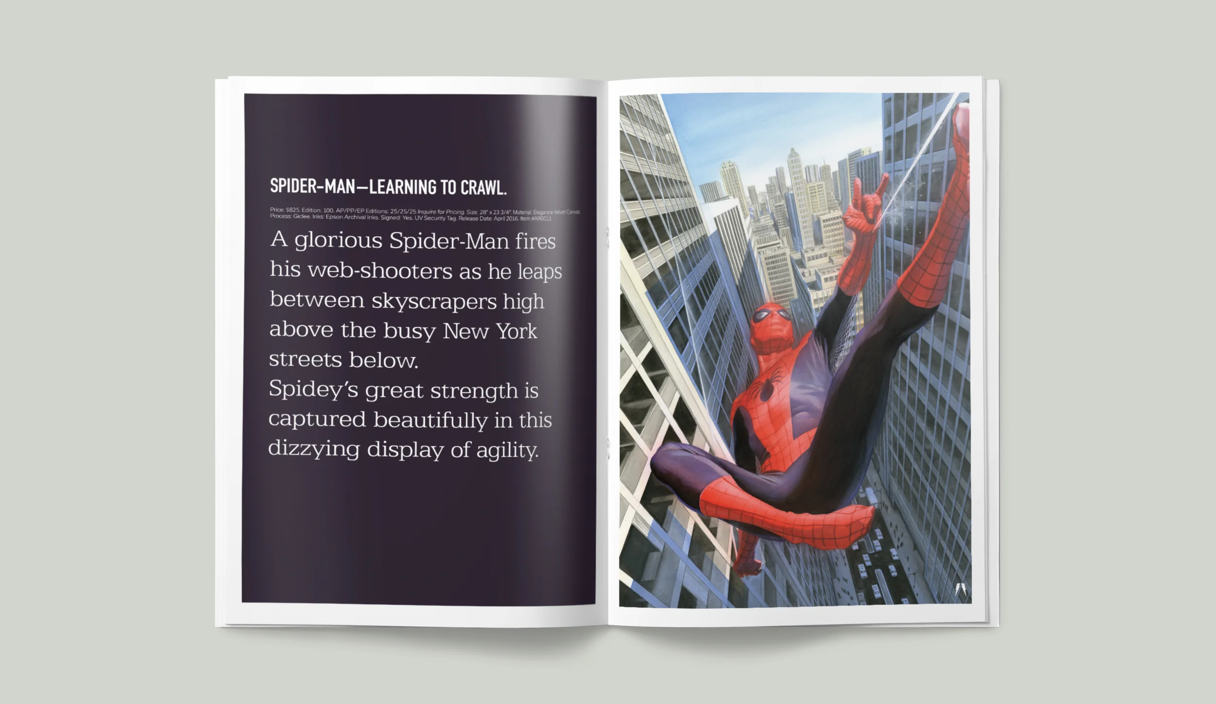 Marvel. Spiderman - Learning to Crawl.