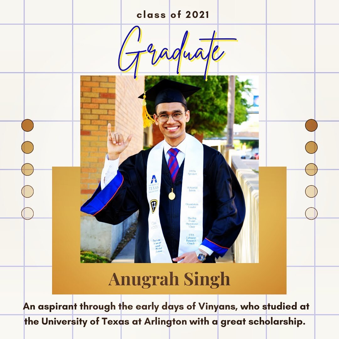 Congratulations Anugrah!! We celebrate your success as an actuary starting his career in Iowa. #graduation #career #counselling #success #jobs #highereducation #admissions #scholarship