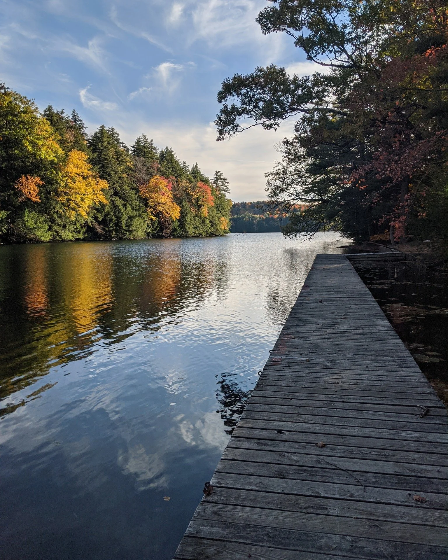 Boating Dock in the fall (Copy)