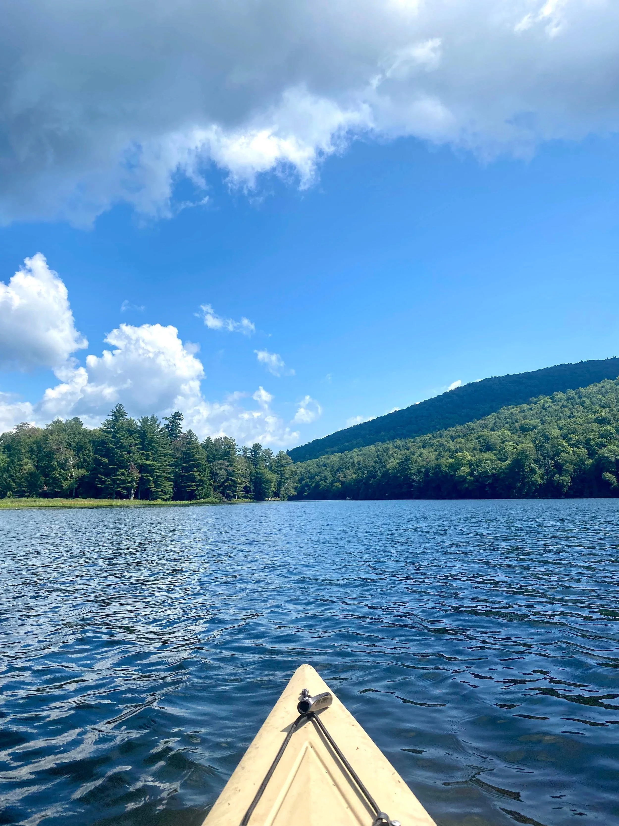 Kayaking on the lake (Copy)
