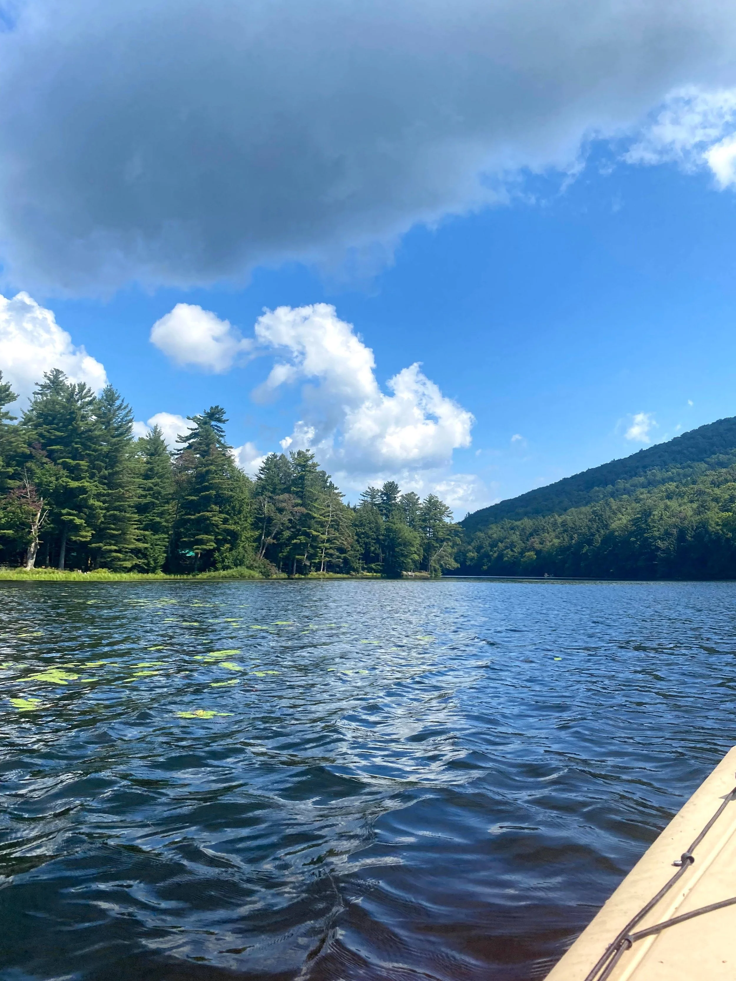 Kayaking on the lake (Copy)