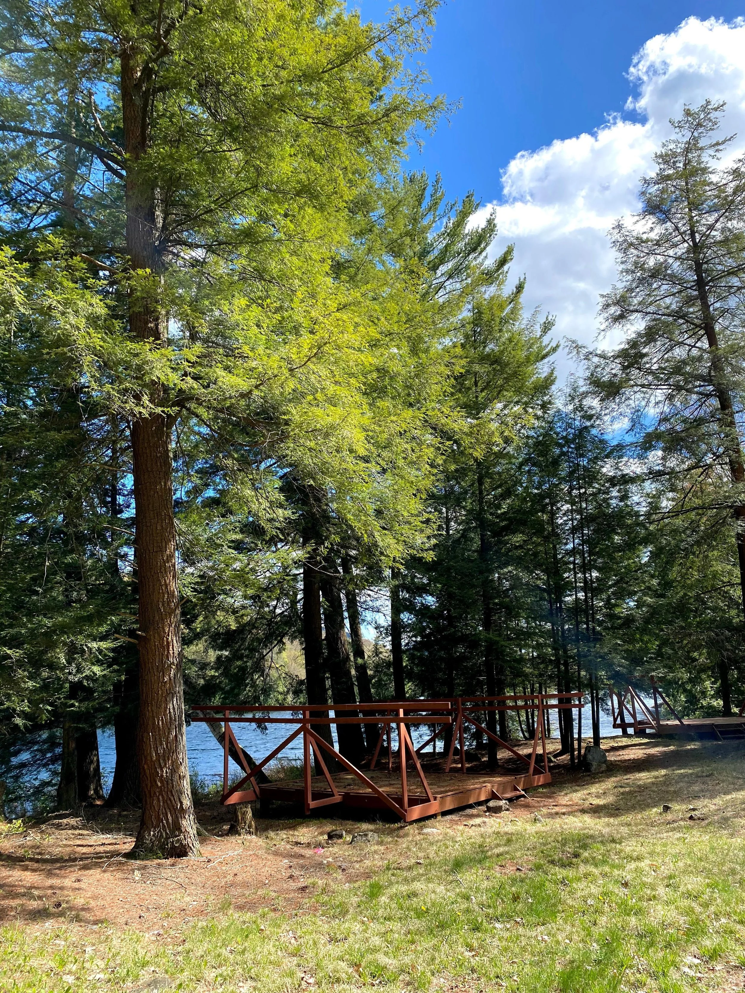 Pine Point Unit with Tents Down (Copy)