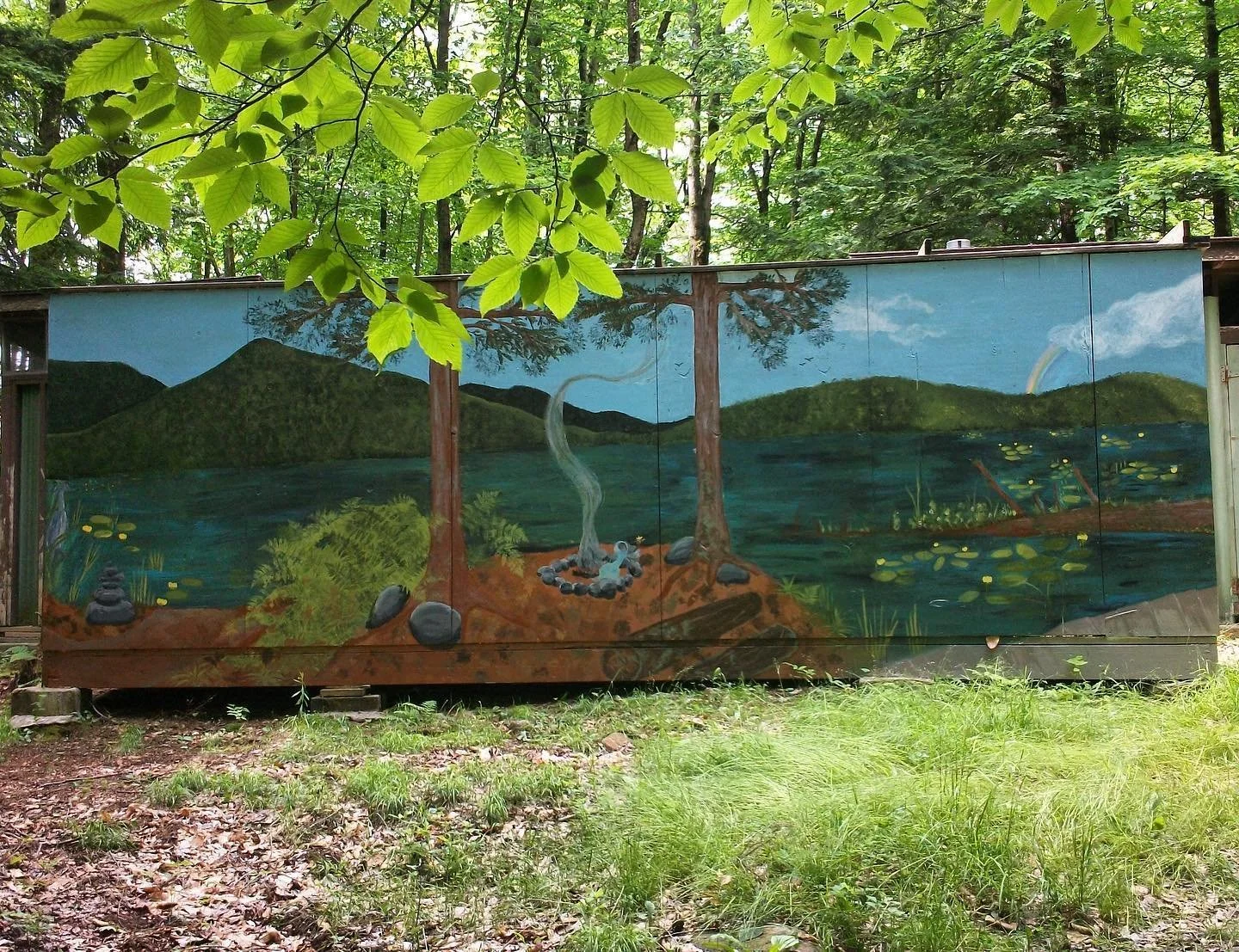 Mural outside of the Shower House (Copy)