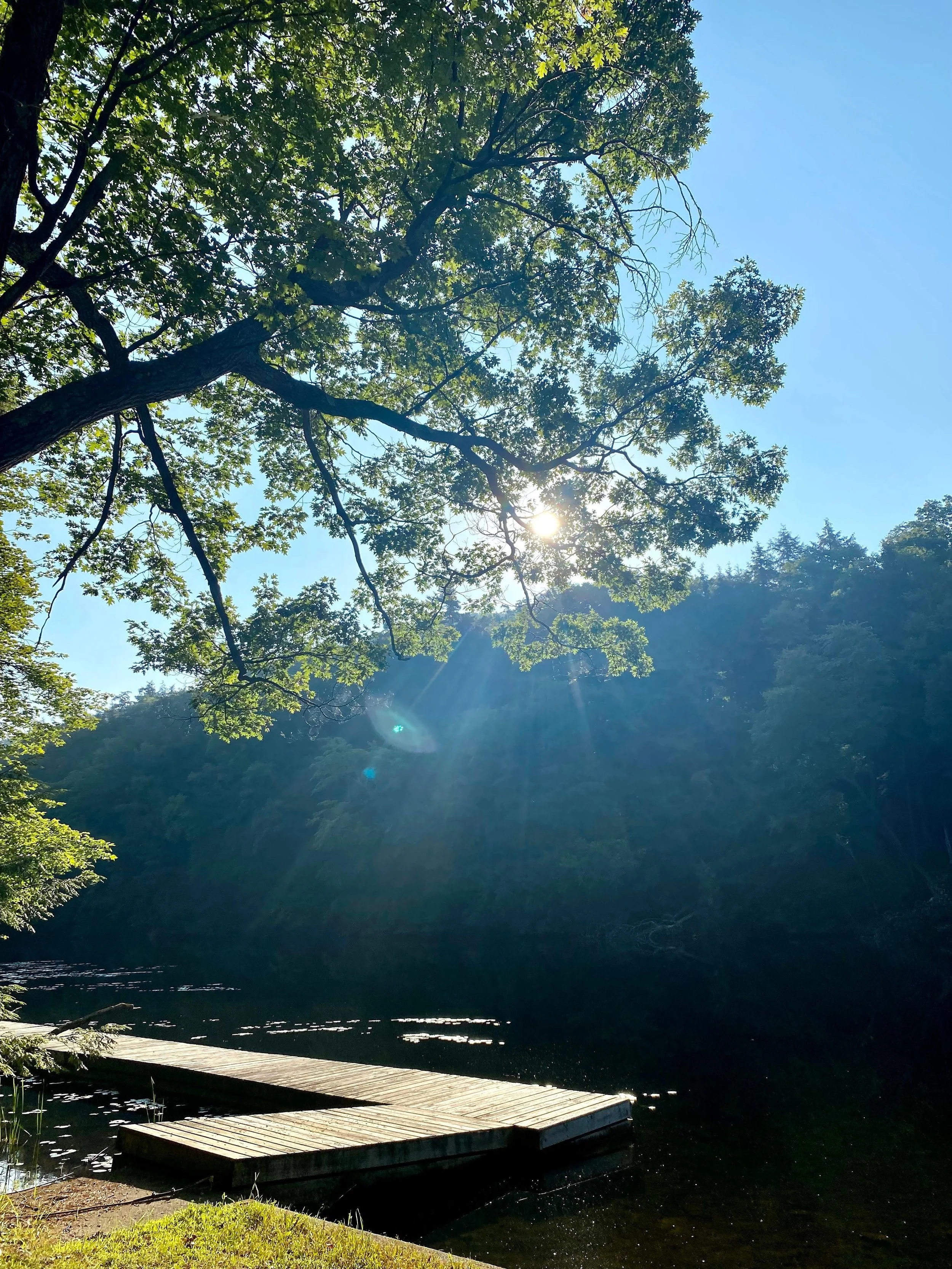 Sun over the Boating Dock (Copy)