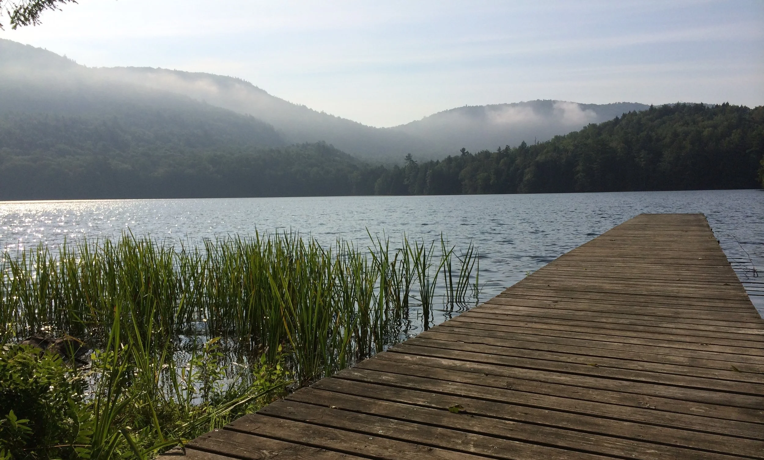 Tall Timbers Dock on a misty morning (Copy)